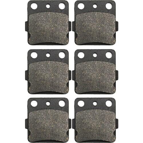 Motorcycle Front and Rear Brake Pads for HONDA TRX 400 Fourtrax 400 1999 2000 TRX400 Sportrax 400 2001-2009