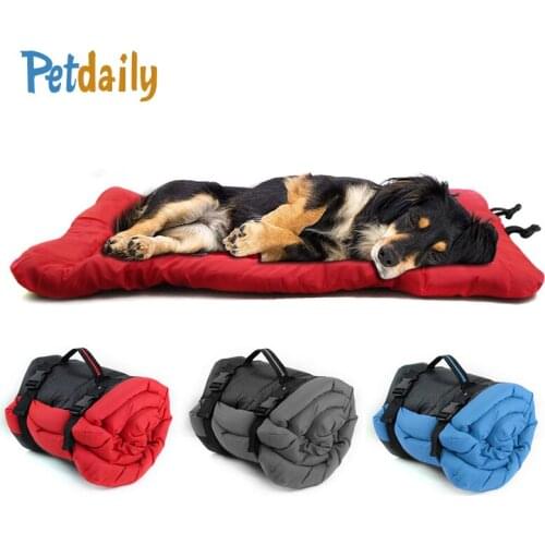 90x60cm Portable Waterproof Pet Dog Mat,Foldable Roll Up Outdoor Car Travel Dog Bed For Small Large Dogs,Big dog Mattres/Cushion