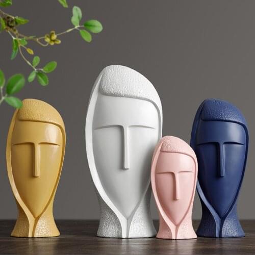 RESIN STATUE DECORATIVE SCULPTURE MODERN ART FOR HOME DECORATION ACCESSORIES CRAFTS CREATIVE LIVING ROOM HOUSE FIGURINES DECOR