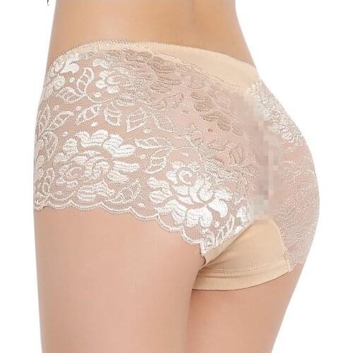 Big size XXXL Women Lace Briefs lady sexy lace womens briefs Transparent breathable sexy lace briefs Intimate Lingerie Panty