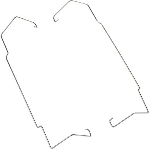 1Pair 12CM Computer CPU Cooling Fan Clip Steel Wire Fastener Metal Clip