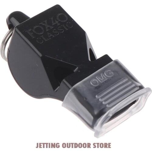 1Pcs Whistle with Lanyard Fox 40 Football Basketball Hockey Baseball Sports Umpire Whistle Survival Outdoor Tools