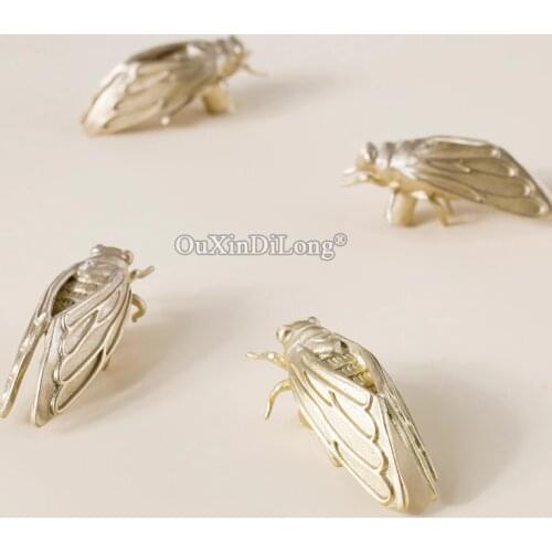 High Quality 10PCS European Brass Cabinet Door Handles Cupboard Wardrobe Drawer Kitchen Wine TV Cabinet Pulls Handles & Knobs