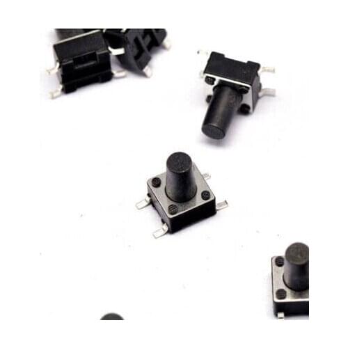 6*6*9MM Tact Switch 6*6*9 SMD 4 feet micro switch/button switch Hot wholesale free shipping