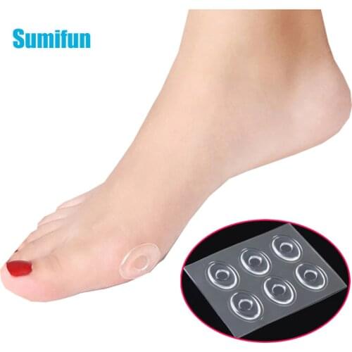 6pcs Foot Corn Removal Calluses Plantar Warts Thorn Plaster Health Care For Relieving Pain Foot Care Medical Plaster Z28101