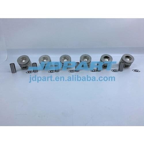 6HK1 Piston Set With Pin For Isuzu