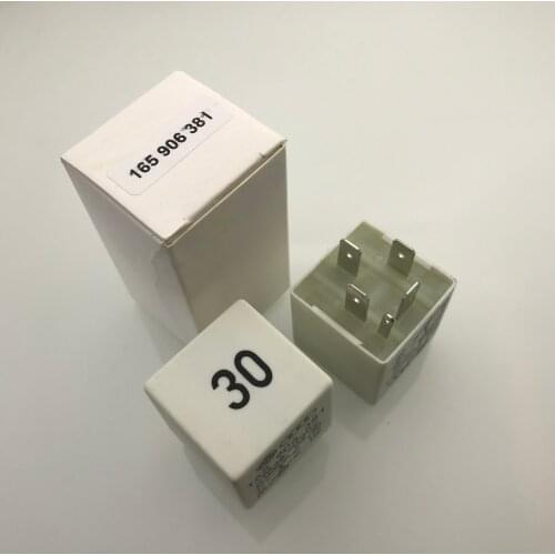 1pcs For Volkswagen Passat B5 Bora Audi A6 Engine CPU No. 30 Relay 165 906 381Automotive Relays