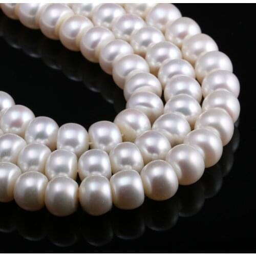 High Quality Natural Freshwater Pearl Loose Beads 10-11 Mm For Jewelry Making DIY Bracelet Earring Necklace Accessory