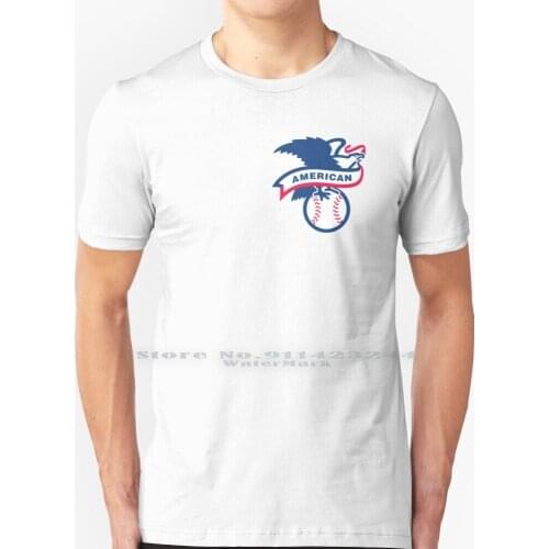 American Baseball League T Shirt 100% Pure Cotton American League Coffee Sport Creative Trending Vintage Cool Gift Euro Us Size