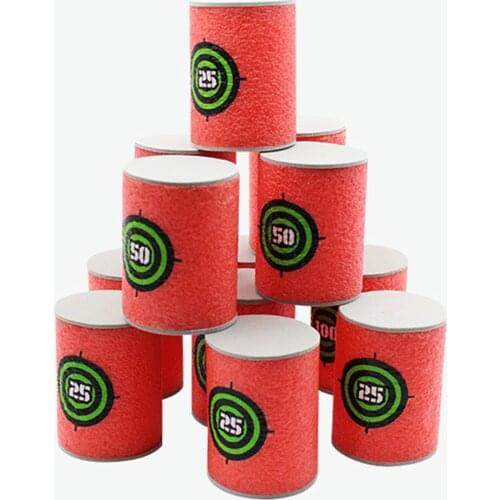 6pcs/12pcs/18pcs/24Pcs EVA Foam Bullet Target Shot Dart Toys for Nerf N-strike Fixed Elite Games Kids Training Supplies Toy Soft