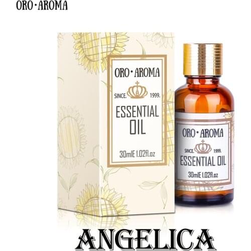 Famous brand oroaroma natural Angelica oil Dilation of blood vessels Promoting hepatocyte regeneration Angelica essential oil