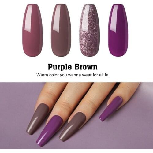 Gel Nail Polish Kit with UV Light 60S 90S 120S Timer Setting Nails Lamp Manicure Tools for Salon Home Use