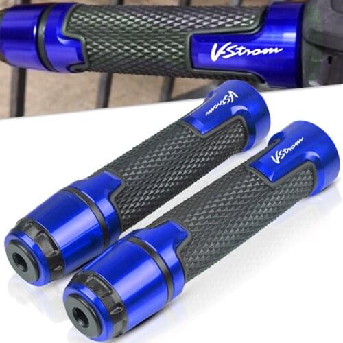 Motorcycle handlebar grips ends For Suzuki V-Strom 650 1000 DL650 DL1000 2012 2013 2014 2015 2016 2017 2018 Moto handle grips
