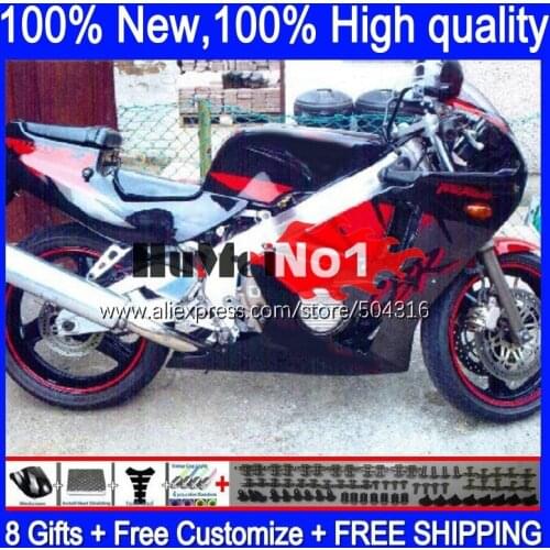 CBR400RR For HONDA CBR 400RR 400 RR 94 95 96 97 98 99 137MC.34 black red NC29 CBR400 RR 1994 1995 1996 1997 1998 1999 Fairing