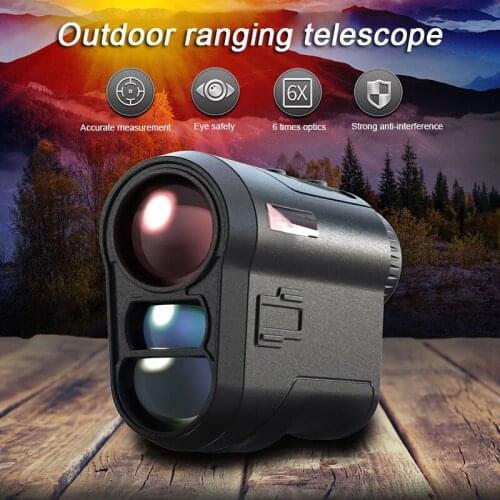 Stabilized Rangefinder Handheld Outdoor Digital Range Finder with Angle Compensation for Camping Climbing Traveling XR-Hot