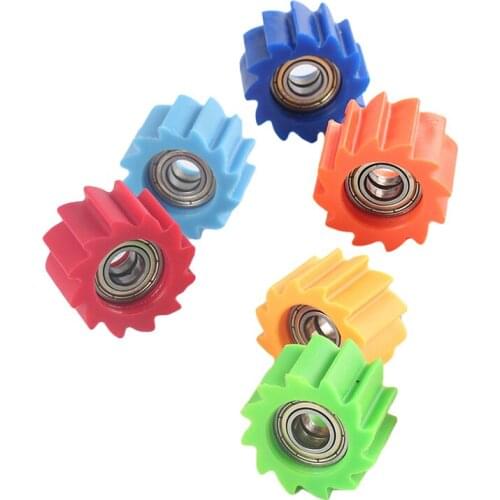 Motorcycle chain tensioner roller, 8mm, 10mm, pulley guide, honda, yamaha, kawasaki kayo, bse, kxf, cr, crf, rmz, wr, yz