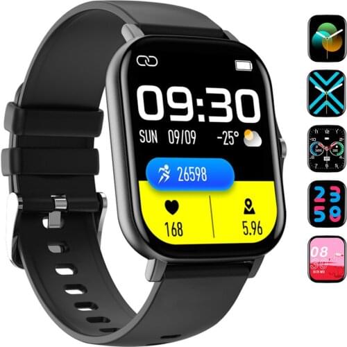New Design Smart Watch Touch Screen Blood Pressure Heart Rate Monitor Sports Bracelets for Android iOS