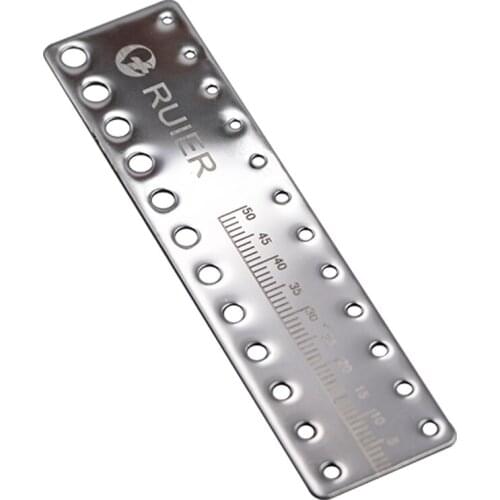 Dental Instruments Endo Rulers Span Measure Scale Endodontic Dental Materials Root Canal Measuring Ruler Dental Tools