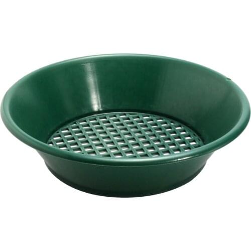 Outdoor Classifier Sifting Pan Screen Pan Gold Panning and Mining Tool, High Performance