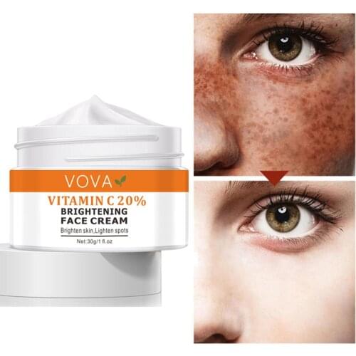VOVA Face Cream Vitamin C Cream Remove Dark Spots Whitening Face Care Moisturizing Anti-Aging Firming Skin Care Cosmetics