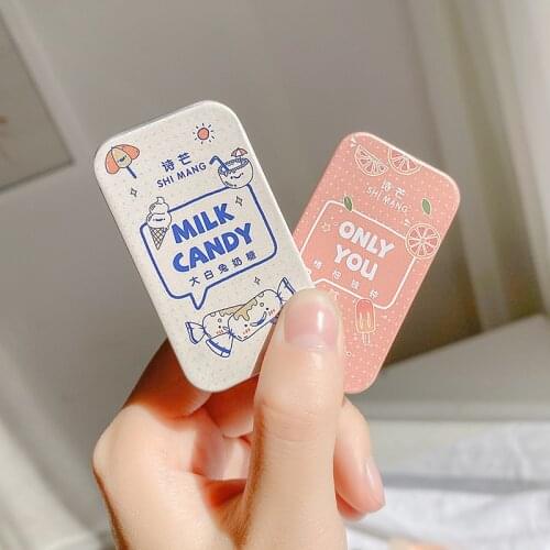 1PC Portable Case Solid Perfume Fragrances Women Men Solid Balm Mild Long Lasting Aroma Deodorant Fragrance Body Antiperspirant