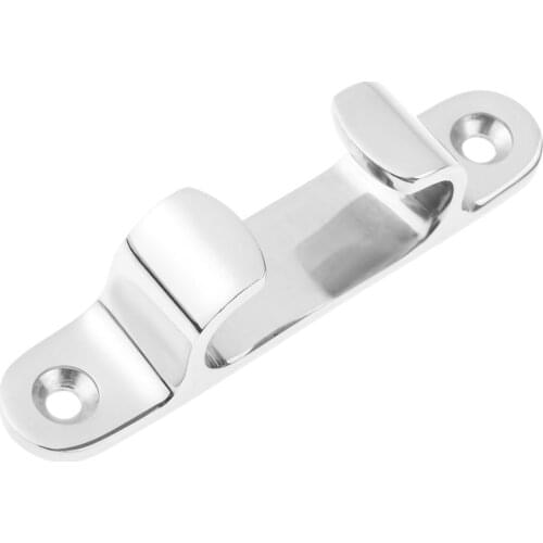 100mm 4" inch Marine grade Stainless Steel Straight Fairlead Bow Chock Boat Sailing Line Cleats Rowing Boats Accessories Marine