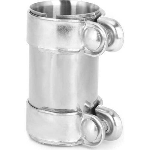 65 x 125mm Exhaust Pipe Clamp Connector Coupler 18101745427 Fit for 128i 323Ci 323i 325Ci Car accessories