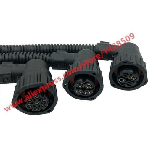 Automotive Taillight Speed Sensor Plug Solenoid Valve Socket Headlight Fog Light Reversing Switch Light sockets With Wires