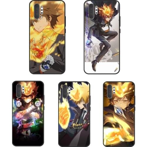 Katekyo Hitman Reborn Case For Samsung Galaxy S21 Ultra S20 FE S8 S9 S10 Plus Note 20 Ultra Note 10 Plus Cover