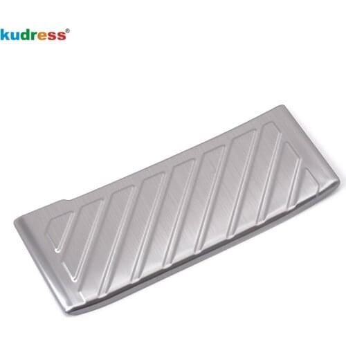 For VW For Volkswagen Tiguan MK2 2017 2018 2019 Stainless Steel Car Accessories Main Driving Pedal Rest Pedal Foot Pedal 1pcs