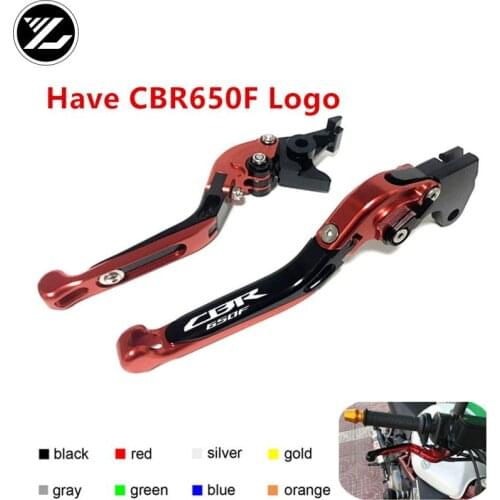 HAVE CBR650F Logo for HONDA CBR650F CBR 650F 2014 2015 2016 Motorcycle Accessories Folding Extendable Brake Clutch Levers