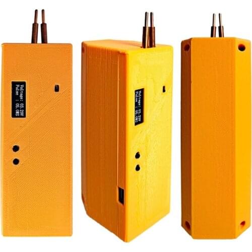 448A Mini Handheld Spot Welder Portable 70C Battery Spot Welding Machine Integrated Control Welding OLED 0.15Mm 18650 Battery