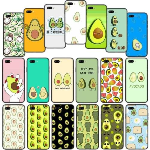 Avocado Soft Cover Case for Huawei Mate 30 20 Lite Y6 Y7 Pro P Smart Z Plus