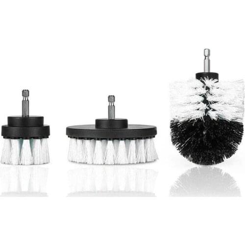 Power Scrubber Brush Set For Bathroom Drill Scrubber Brush For Cleaning Cordless Drill Attachment Kit Power Scrub Brush