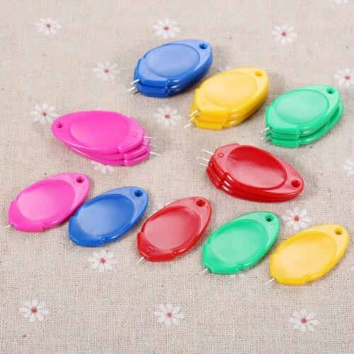 20pcs/kit Sewing DIY Threader Elderly Guide Needle Easy Device Automatic Thread Sewing Tools Handmade Sewing Accessories