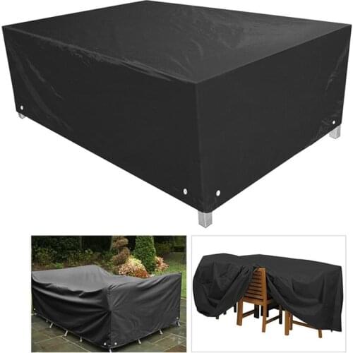Outdoor Waterproof Dustproof Snow Furniture Cover Case Tarpaulin Garden Patio Coffee Table Chair Waterproof Sofa Set Protection