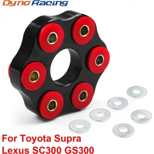 Polyurethane Aluminum Flex Disc Drive Shaft For 92-05 Toyota Supra Lexus SC300 GS300 2JZ 1UZ Joint 3751124010 LK=105mm/12mm