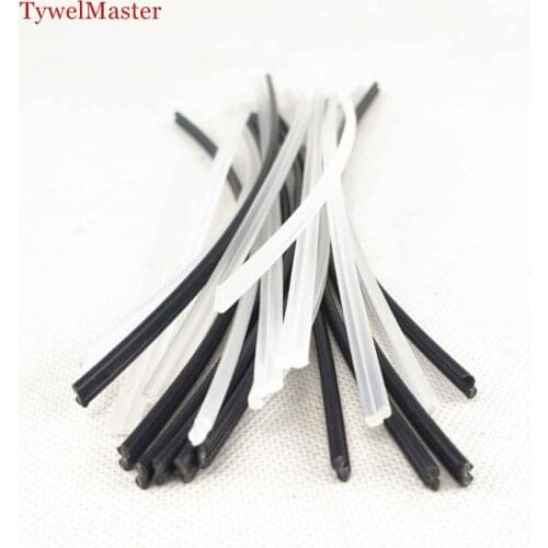 50pcs Plastic Welding Rod PP 2.7x5.5x200mm Hot Stapler Car Bumper Repair Filling Plastic Rod
