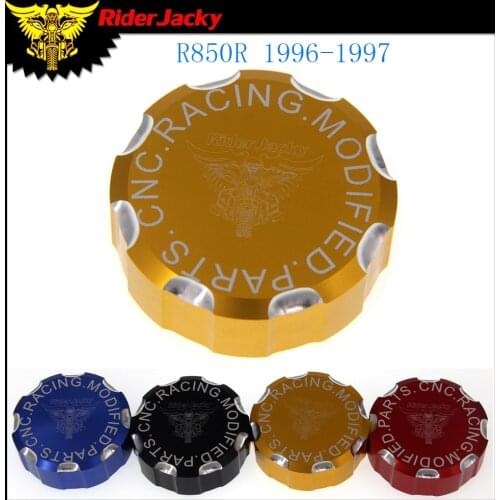Motorcycle CNC Rear Brake Master Cylinder Reservoir Cap Cover For BMW R 850R R850 R R850R 1996-1997