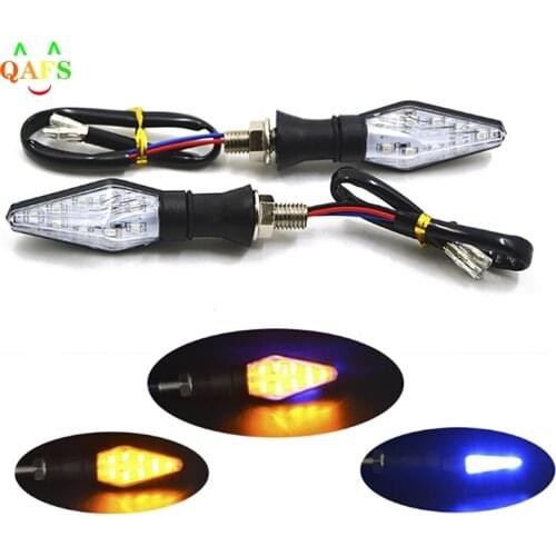 1pcs 12V Universal Motorcycle LED Turn Signal Light Indicators Amber Blinker Light Flashers Lighting Motorcycle Accessories