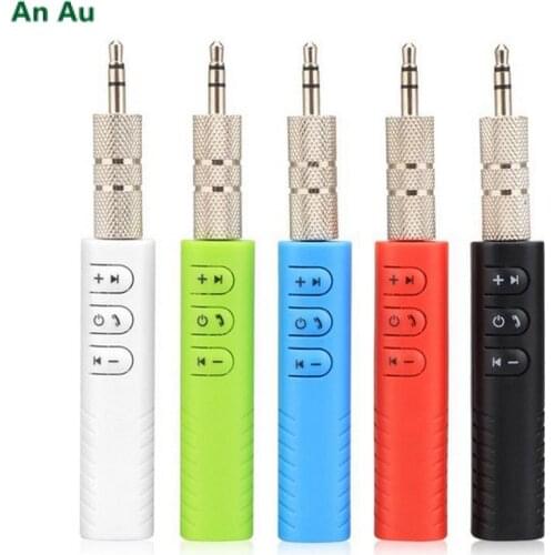 3.5mm Jack Bluetooth Car Kit Handsfree Music Audio Mini Receiver Adapter Auto Bluetooth AUX for Speaker Headphone Car AUX New