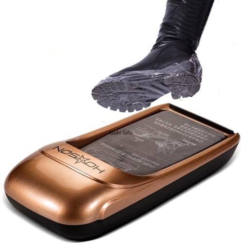 With 6-Rolls Membrane Automatic Shoe Cover Machine Film Dispenser Sole Covering Machine Home Hotel Office Time & Labor Saving