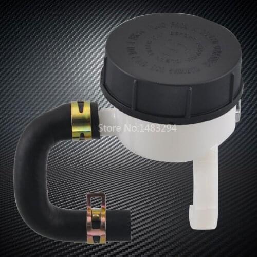 Moto Brake Hydraulic Clutch Reservoir Fluid Oil Cup Rear Master Cylinder Fits For Harley FXDF GY4 DYNA FAT FXDBP