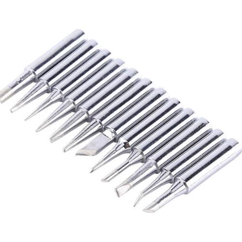 Soldering Tips Both Iron And Nickel Plated High-Quality Oxygen-Free Copper Durable Heat-Resistant Iron Tip for Factory Welding