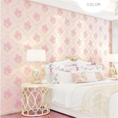 Beibehang papel de parede para quarto Wallpaper living room flowers full of background wall wall papers home decor tapety