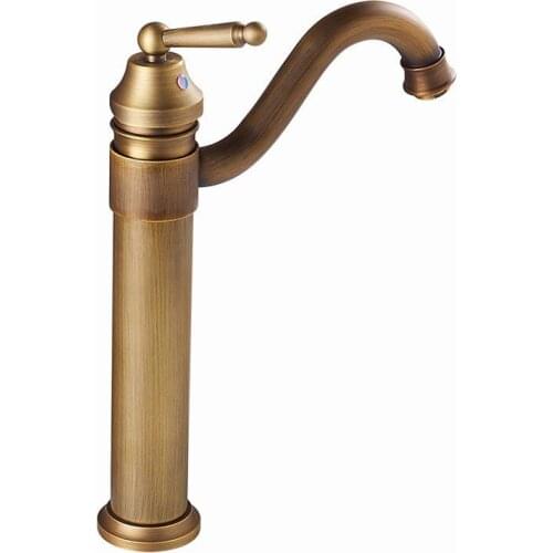 Faucet Antique All Copper Faucets Low Lead Kitchen Faucet European Style Vessel Sink Water Tap Mixer