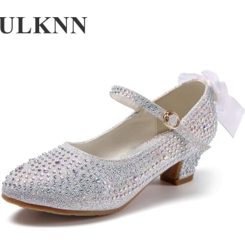 ULKNN Children's Leather Shoes