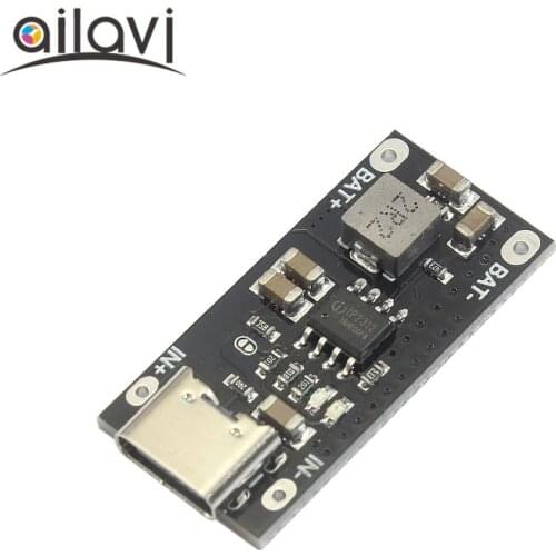 3A High Current 3.7V3.6V Polymer Lithium Battery Fast Charging Board IP2312 5V to 4.35V 18650 Ternary Lithium Charger Module