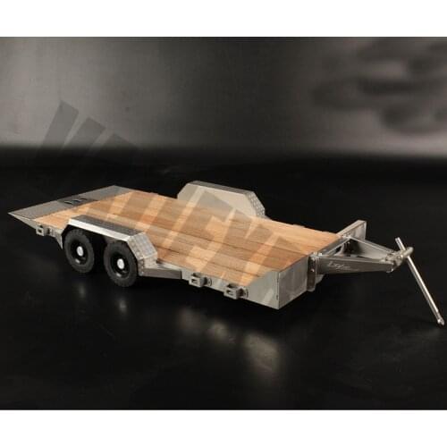 1/14 Scale Dual Axle Metal Loader Trailer