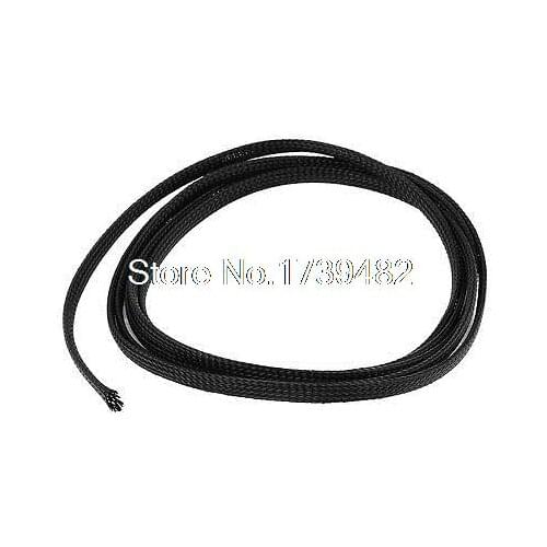 1/4" PET Electric Cable Wire Wrap Expandable Braided Sleeving 2M 6.56ft